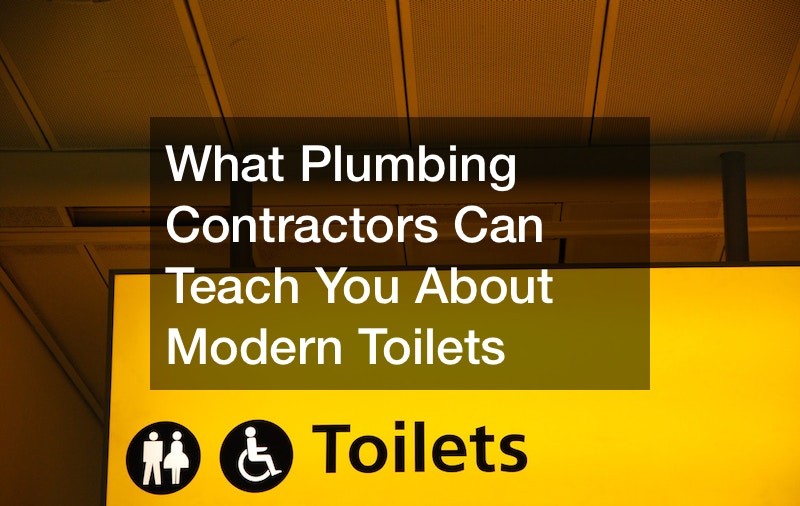 What Plumbing Contractors Can Teach You About Modern Toilets