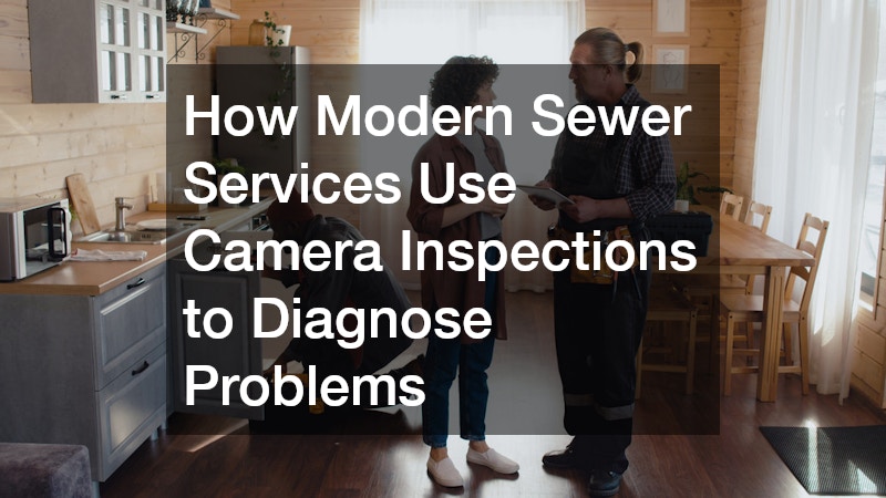 How Modern Sewer Services Use Camera Inspections to Diagnose Problems