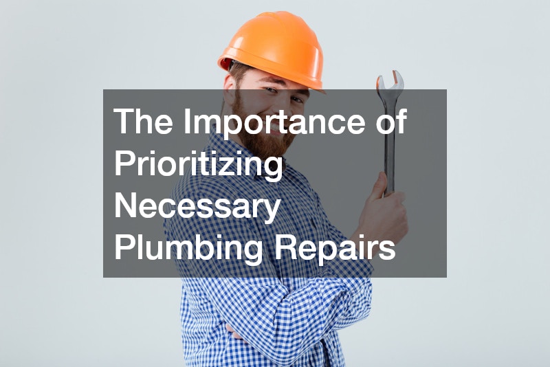 The Importance of Prioritizing Necessary Plumbing Repairs